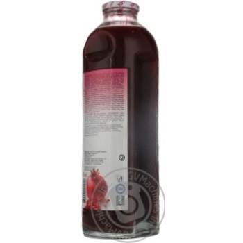 Sugar-free juice produced by cold pressing Yan pomegranate glass bottle 930ml Armenia - buy, prices for MegaMarket - photo 4