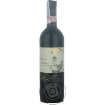 Вино червоне сухе Chianti Messere Baroncini di Toscana 0,75л - купить, цены на - фото 2