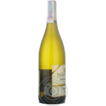 Wine rkaciteli Telliani velle Napareuli white dry 13% 2010year 750ml glass bottle Georgia - buy, prices for MegaMarket - photo 3