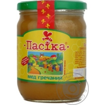 Мед Пасіка гречаний 650г x8 купити, ціни на МегаМаркет - фото 1