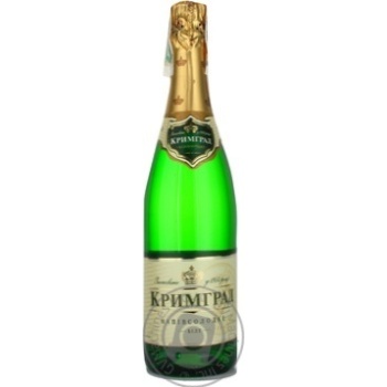 Champagne Krimgrad 12.5% 750ml glass bottle Ukraine - buy, prices for NOVUS - photo 1