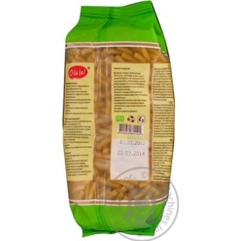 O-la-la! Pasta Sedanini Rigate 450g - buy, prices for ULTRAMARKET - photo 3