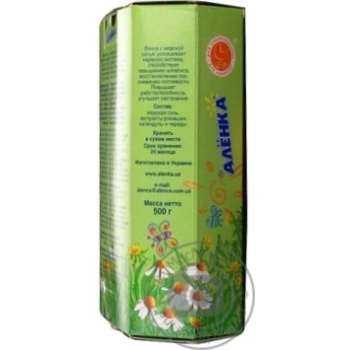 salt alenka herbs for bath 500g - buy, prices for - photo 6