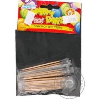 Toothpicks Pomichnytsia for home 25pcs - buy, prices for MegaMarket - photo 1