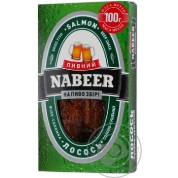 Лосось Пивной NABEER филе-соломка солено-сушеная 100г Украина купить, цены на МегаМаркет - фото 8