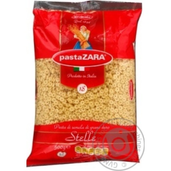 Pasta Zara stelle pasta 500g - buy, prices for MegaMarket - photo 1