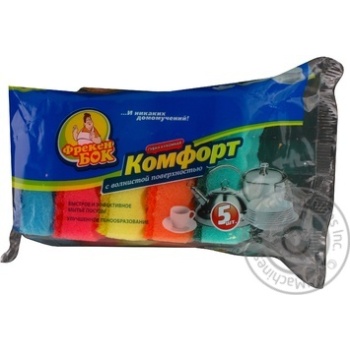 Sponge Freken bok for washing 5pcs - buy, prices for MegaMarket - photo 1