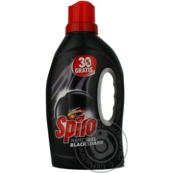 Gel Spiro for dark clothes washing 1000ml - buy, prices for MegaMarket - photo 1
