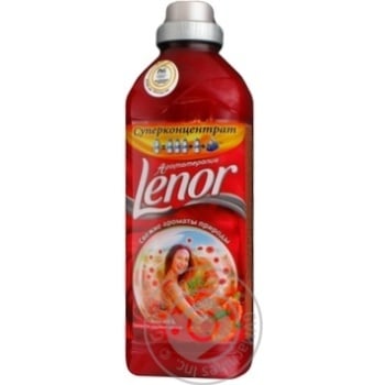 Кондиционер для стирки белья Lenor Свежесть садовых цветов 1л - купить, цены на - фото 4