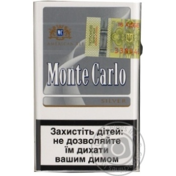 Цигарки Monte-Carlo Silver - купить, цены на - фото 7