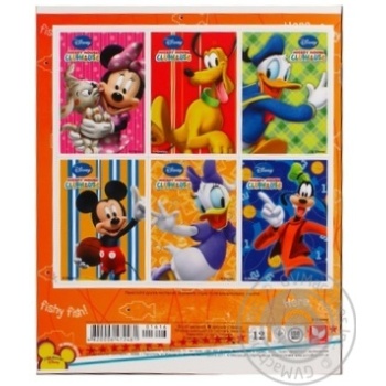 Зошит 12арк. лінія Disney купити, ціни на МегаМаркет - фото 2