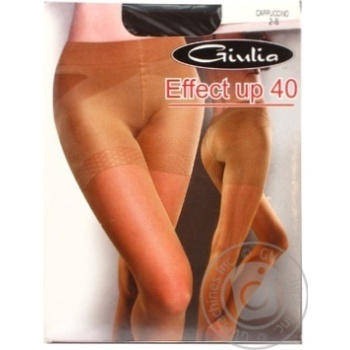 Giulia Effect UP Cappuccino Women's Tights 40den 2s - buy, prices for - photo 1