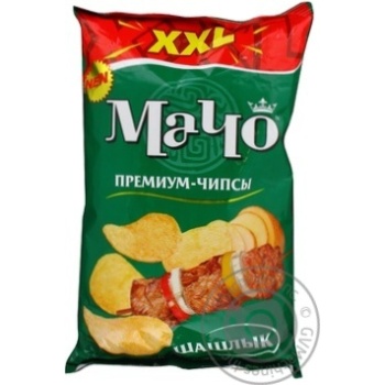 Chips Macho shashlik 135g Ukraine - buy, prices for NOVUS - photo 2