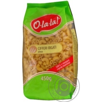 Макарони O-la-la! Cifferi Rigati 450г