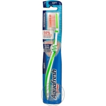 Aquafresh Interdental Soft Toothbrush - buy, prices for MegaMarket - photo 2