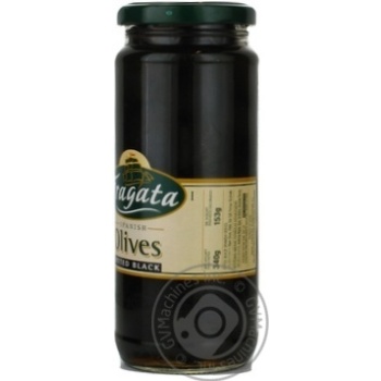 black olives fragata black canned 340g glass jar Spain - buy, prices for - photo 11