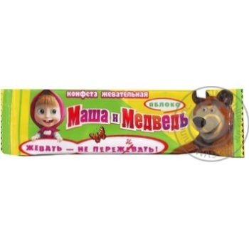 Candy Confectionary association rossia Masha and the bear with apple 11g - buy, prices for NOVUS - photo 3