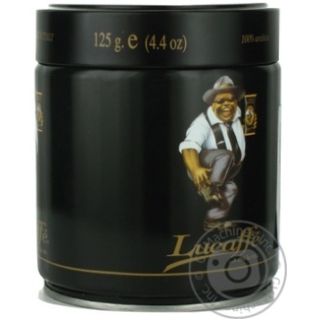 Natural ground normal roasted coffee Lucaffe Mr. Excluzive 100% Arabica 125g Italy - buy, prices for - photo 5