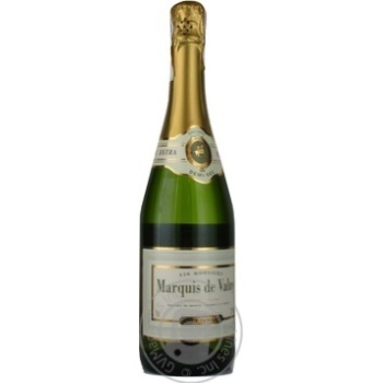 Sparkling wine Marquis de valny 10.5% 1400g glass bottle France - buy, prices for NOVUS - photo 1