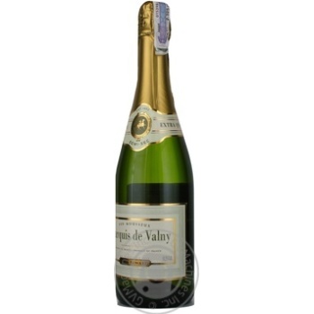 sparkling wine marquis de valny 10.5% 1400g glass bottle France - buy, prices for - photo 7