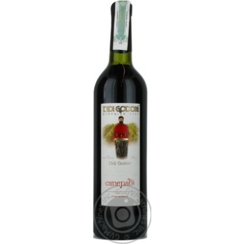 Didi Godori Saperavi Dry Red Wine - buy, prices for NOVUS - photo 1