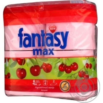 Toilet paper Fantasy cherry 430g Ukraine - buy, prices for NOVUS - photo 4