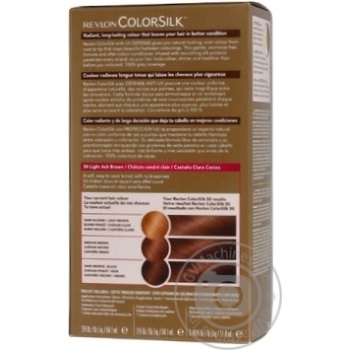 Color Revlon Color silk light ash brown Usa - buy, prices for NOVUS - photo 3