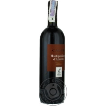 Вино Caleo Montepulciano D`abruzzo червоне сухе 0.75л х6 купити, ціни на МегаМаркет - фото 2