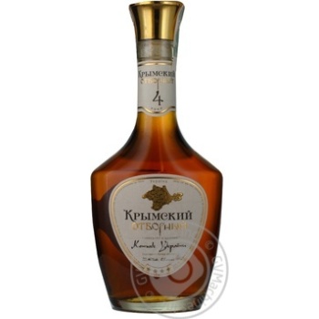 Cognac Krimskiy vidbirniy 40% 500ml glass bottle Ukraine - buy, prices for NOVUS - photo 5