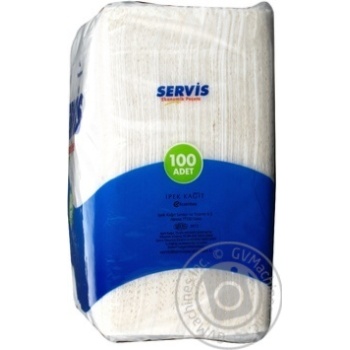 Paper napkins Solo paper 100pcs 92g Turkey - buy, prices for NOVUS - photo 4