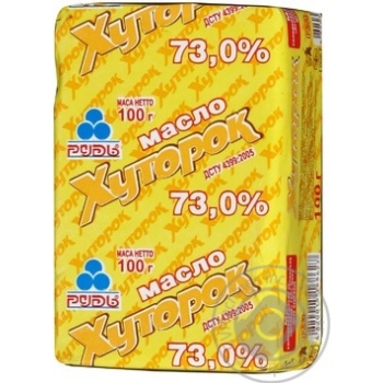 Butter Rud Peasant style 73% 100g Ukraine - buy, prices for NOVUS - photo 8