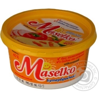 margarine maselko sandwich 40% 245g Ukraine - buy, prices for - photo 1