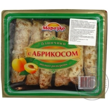 pancakes morozko apricot 370g