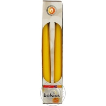 Set Bolsius yellow 2pcs Poland - buy, prices for NOVUS - photo 1