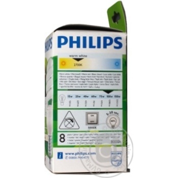 Лампа енергозберігаюча Philips Tornado Т3 20w/827 E27 - купити, ціни на - фото 2