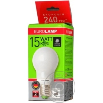 Bulb Eurolamp e27 15w China - buy, prices for NOVUS - photo 5