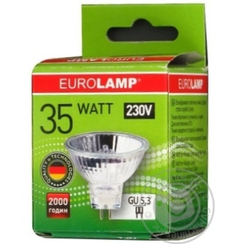 Лампа Галог.EurolampMR 16 35W 230V GU5.3 - купить, цены на NOVUS - фото 1