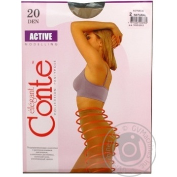 Conte Active 20 den Women's Natural Tights Size 2 - buy, prices for MegaMarket - photo 4