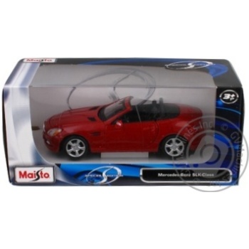 Игрушка Maisto автомобиль mercedes-benz slk-class 1:24 - купить, цены на NOVUS - фото 3