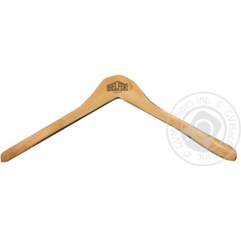 hanger helfer wood for clothes