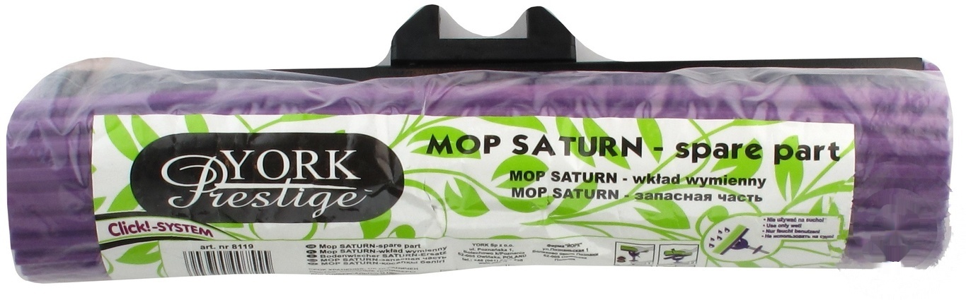 

Запаска для швабры York Mop Saturn для влажной уборки