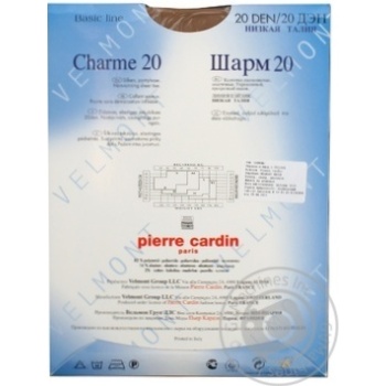 Tights Pierre cardin vizone polyamide for women 20den 4size - buy, prices for MegaMarket - photo 2