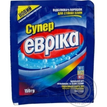 bleach evrika white for tissue 150g Greece - buy, prices for - photo 7