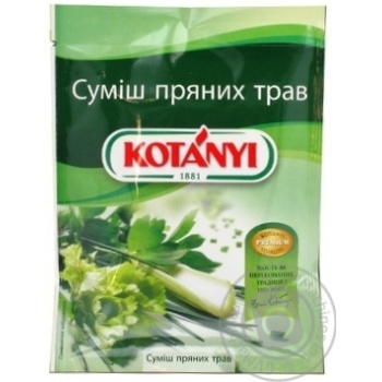 Spices Kotanyi Herb mix 8g - buy, prices for MegaMarket - photo 1