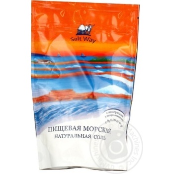 Сіль Salt way Харчова морська 700г х16 купити, ціни на МегаМаркет - фото 4