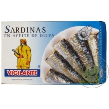 Сардины Вижиланте в оливковом масле 120г железная банка Испания - купить, цены на - фото 9