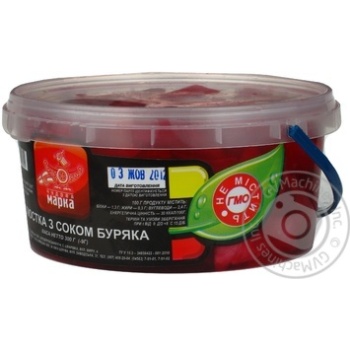 Salad Chudova marka with beet with juice 300g - buy, prices for MegaMarket - photo 7