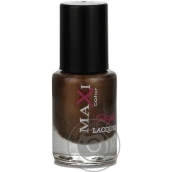 Лак для нігтів Maxi Color Style Lacquer №067 12мл - купить, цены на - фото 7