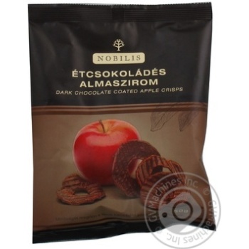 Apple chips Nobilis Starking apples in dark chocolate 50g - buy, prices for MegaMarket - photo 5