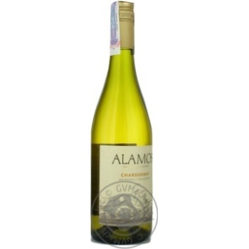 Wine chardonnay Alamos white dry 13.5% 2010year 750ml glass bottle Mendoza Argentina - buy, prices for MegaMarket - photo 4